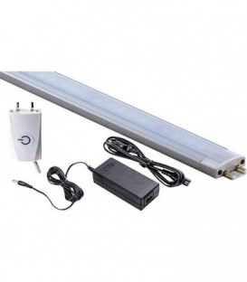 kit Lampes LED encastre 1000mm, 15W, blanc Mecano 26504