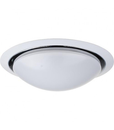 LED piece humide 800503 ronde, avec detecteur de mouv. 15W blanc