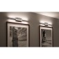 eclairage mural, LED 19,8W, 132LED chromé, eclairage unilateral