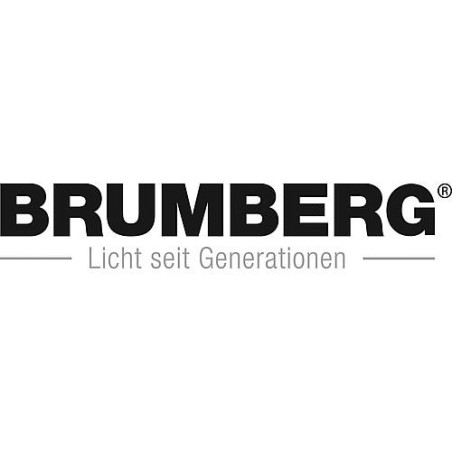 Lampe encastrée LED Brumberg diam. 82 mm, p  :  21 mm, blanc