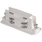 Raccord electrique Brumberg argent, pour rail electrique 3 phases