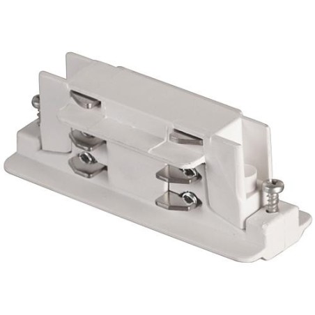 raccord electrique Brumberg blanc, pour rail electrique 3 phases