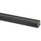 Rail d'alimentation electrique Brumberg 3 phases, L  :  1000 mm, noir