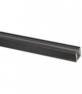 Rail d'alimentation electrique Brumberg 3 phases, L  :  1000 mm, noir