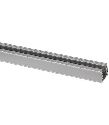 Rail d'alimentation electrique Brumberg 3 phases L  :  1000 mm , argent