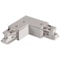 liaison d'angle Brumberg SL milieu blanc pour rail electrique 3 phases