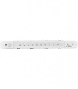 Bande de lumiere LED détecteur de mouvement, batterie, blanc, 260 mm, IP20