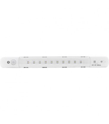 Bande de lumiere LED détecteur de mouvement, batterie, blanc, 260 mm, IP20