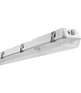 LED Luminaire etanche Ledvance Damp Proof Housing 1500, IP65 pour 2 lampes, 1500mm