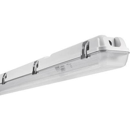 LED Luminaire etanche Ledvance Damp Proof Housing 1500, IP65 pour 2 lampes, 1500mm