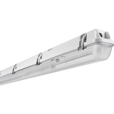 LED Luminaire etanche Ledvance Damp Proof Housing 1500, IP65 pour 1 lampe, 1500mm