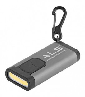 Lampe de poche ALS LED batterie 3,7V/180 mAh Li-ion 60lm *KB*