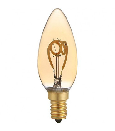 LED Deco/Vintage Ampoule E14, 2,5W, 136 lm, 1800K dimension diam. x h 35x97,6 mm