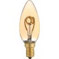 LED Deco/Vintage Ampoule E14, 2,5W, 136 lm, 1800K dimension diam. x h 35x97,6 mm