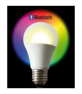 Lampe LED. Smart Bulb E27, 6W, 470 lm, 2700K, avec RGB