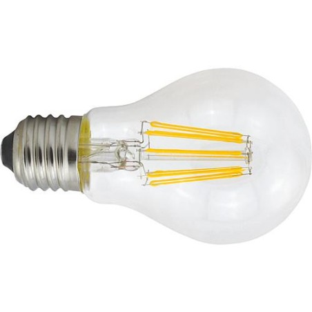 Ampoule LED filament AGL clair, 7W, E27, 8061m, 2700K