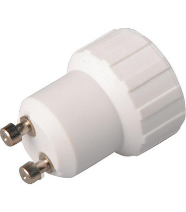 Adaptateur douille ampoule GU10 - E14