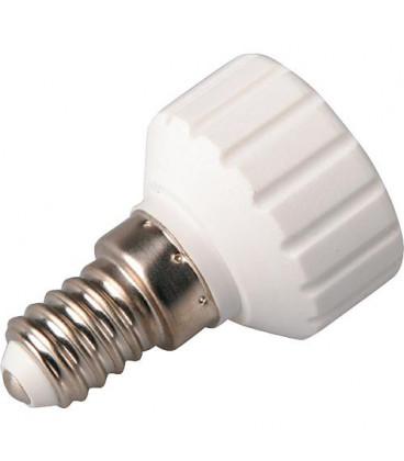 Adaptateur douille ampoule E14 - GU10