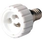 Adaptateur douille ampoule E14 - GU10