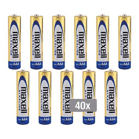 Batterie Maxell LR03 Alcaline Micro emballage 10x4 pieces