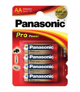 Piles Panasonic PRO Power LR6 AA Mignon 4 piles