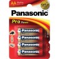 Piles Panasonic PRO Power LR6 AA Mignon 4 piles