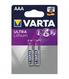 Pile VARTA Professionnelle Lithium LR03 AAA micro Paquet 2 pces