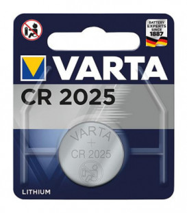 Varta piles plates Lithium CR2025, 3,0 Volt 1 Blister
