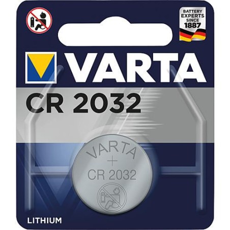 Varta piles plates Lithium CR2032, 3,0 Volt 1 Blister