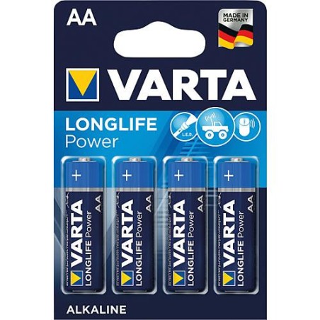 VARTA High Energy Piles V 4906 Blister B4, Mignon 1,5V LR06 - emballage 4 pieces