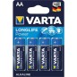 VARTA High Energy Piles V 4906 Blister B4, Mignon 1,5V LR06 - emballage 4 pieces