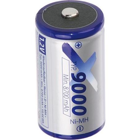 Ni-MH pile rechargeable (Mono) 9000 mAh 1 pc