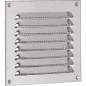 grille de protection contre les intemperies en inox, protect contre insectes vis et chevilles 15 x 15 cm