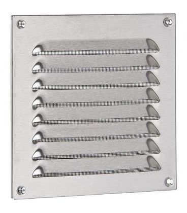 grille de protection contre les intemperies en inox, protect contre insectes vis et chevilles 20 x 20 cm