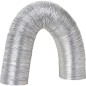 Tuyau flexible alu multicouche DN 127, argent 10 metres