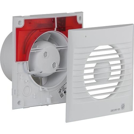 Ventilateur pour petites pieces Decor-100 CZ-12V (blanc) Tension inferieure de securite SELV