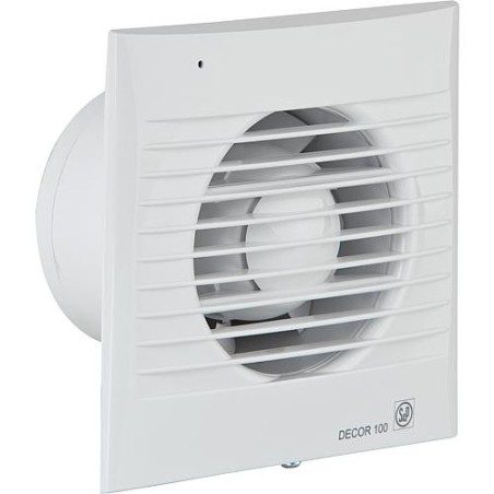 Ventilateur pour petites pieces Decor-100 CDZ (blanc) 230V, 50Hz Temperature ambiante 40° C