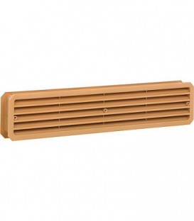 Grille d aeration de porte TGW Paquet SB limba Dim 452 x 92 mm