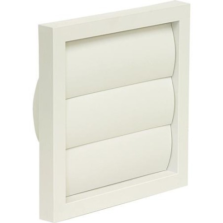 Clapet L-VK 150 DN 150 avec embout de raccord Blanc