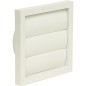 Clapet L-VK 150 DN 150 avec embout de raccord Blanc