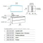 Meuble de salle de bain Landes 120.3