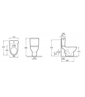 Pack WC Odéon UP