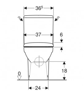 Pack WC sol RENOVA SH semi-caréné Rimfree