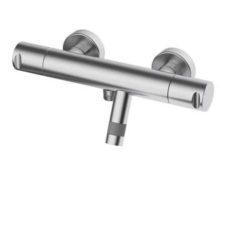 Thermostatique bain-douche Inox