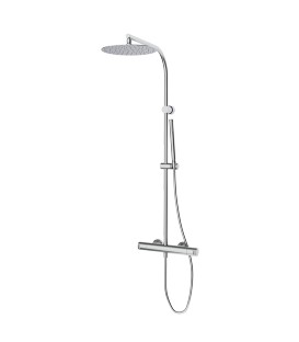 Mitigeur douche avec colonne Inox