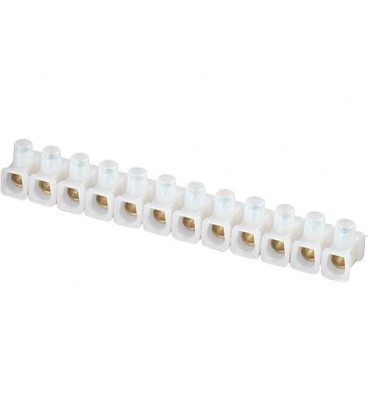 Domino en PVC 12 pieces 6x1,5/2x4mm² 1 paquet 10 tiges
