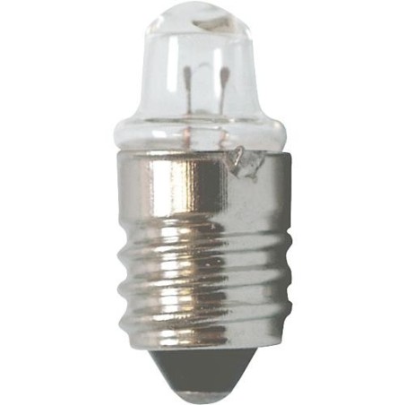 Ampoule a pointe conique 3.7V 0,3A E10