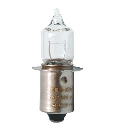 Ampoule halogène à enficher Miniwatt P13.5S 2.8V 0.85A