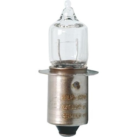 Ampoule halogène à enficher Miniwatt P13.5S 4.8V 0.5A