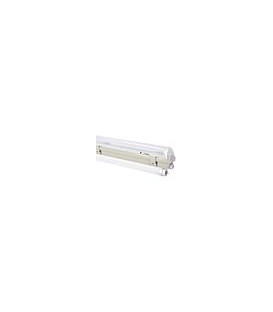 Eclairage LED piece humide baignoire, 2x7,5W, 2200lm, 4000K KVG/VVG, 600mm